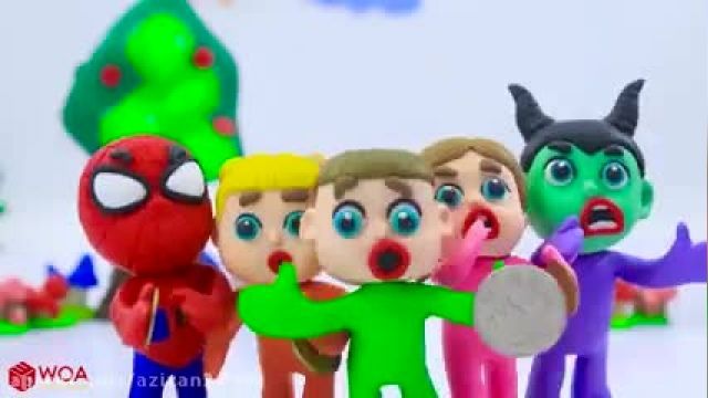 انیمیشن قهرمانان کوچک - درخت رنگین کمانی 