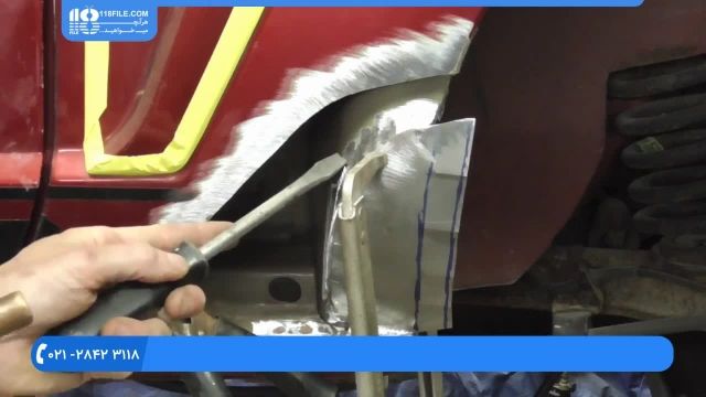 آموزش صافکاری خودرو |تعمیرات جلوبندی(صافکاری قطعات بدنه خودرو)