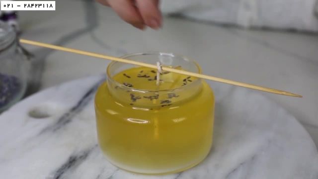 ساخت شمع در پوست میوه