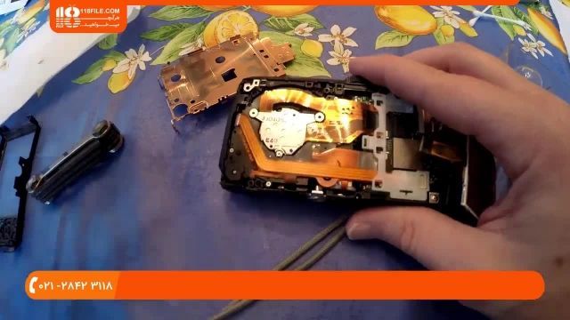 آموزش تعمیر دوربین کامپکت - آموزش تعمیر دوربین کامپکت