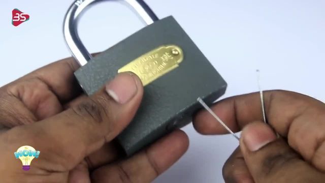 2 روش آسان و کاربردی باز کردن قفل های ساده با سنجاق 