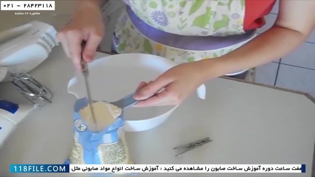 آموزش ساخت صابون-آموزش ساخت صابون 02128423118-سخت و برش صابون سبز ایرلندی 