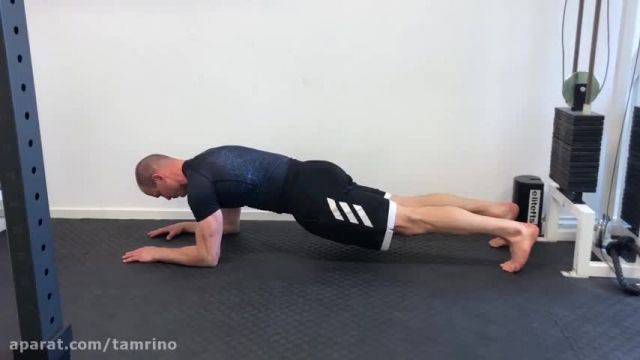 آموزش حرکت پلانک ورزشی