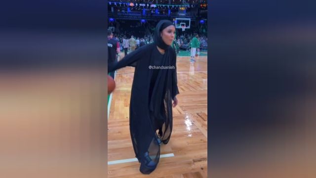 جدیدترین ویدئو «جماد فین» بسکتبالیست زن معروف با حجاب