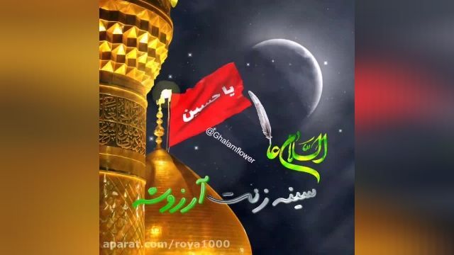 کلیپ مداحی شب اول محرم با نوای حاج محمود کریمی 