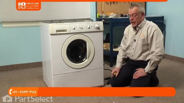 آموزش روش باز کردن و سرویس فیلتر ماشین لباسشویی