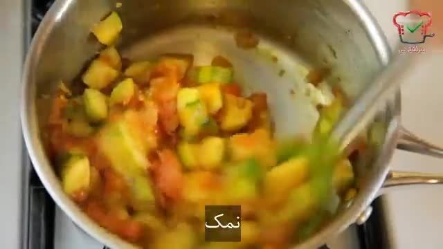 آموزش دستور تهیه کشک کدو کرمانی غذای اصیل کرمان