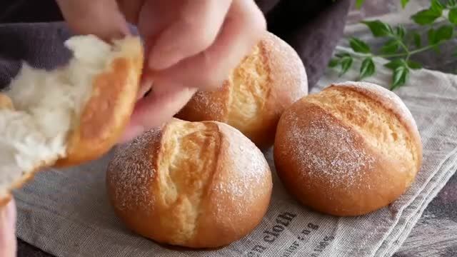 آموزش سریع و سه تهیه نان پتی رول فرانسه