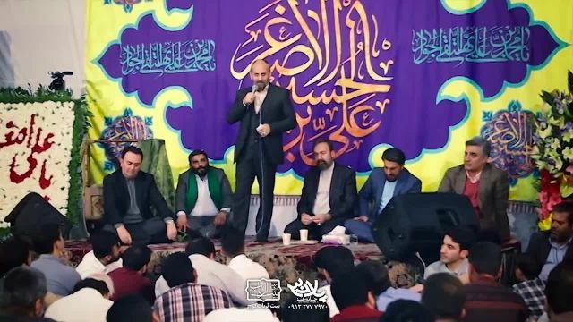 مداحی جدید دل میتپد به سینه حاج احمد واعظی در جمع مدافعان حرم