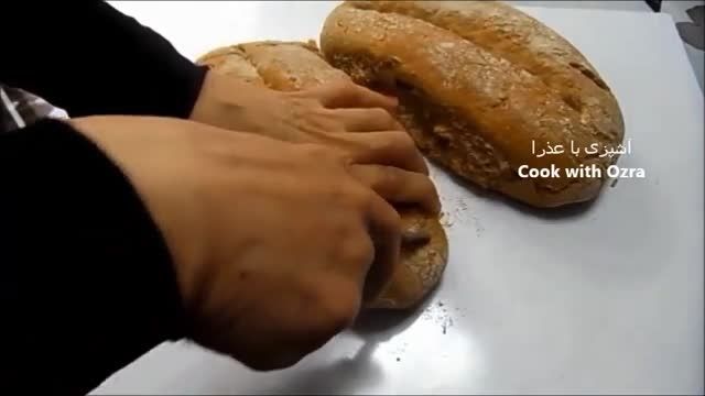 آموزش طرز تهیه نان حجمی فرانسوی