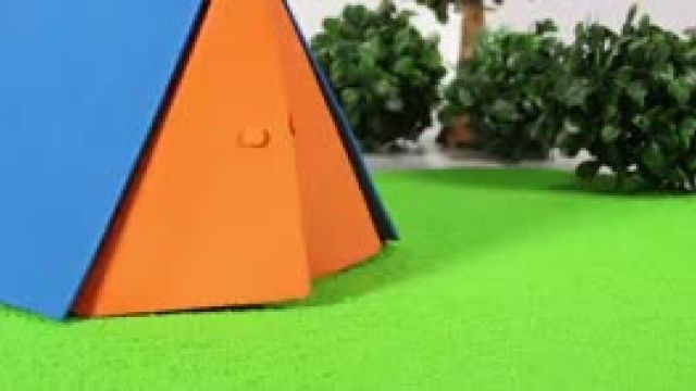 دانلود انیمیشن خانواده خمیری این قسمت Kids Go Camping Cartoons