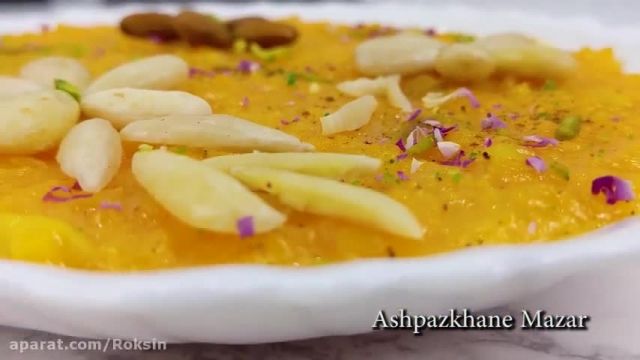 آموزش آشپزی / طرز تهیه شعله زرد خانگی بسیار خوشمزه 