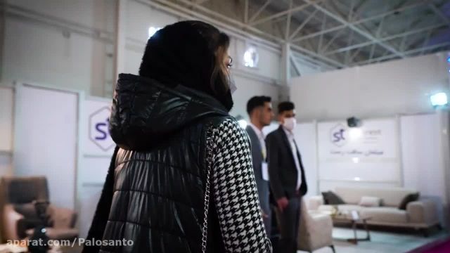 حضور گروه تولیدی مبلمان پالو سانتو در نمایشگاه مبل تهران