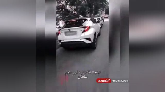 ماشین لاکچری «علی دایی» در خیابان های تهران | ویدیو 