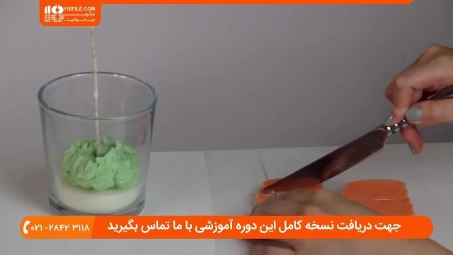 آموزش شمع سازی - ساخت شمع به شکل کدو تنبل