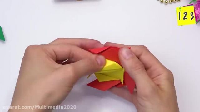 آموزش کاردستی آسان با کاغذ - ساخت اوریگامی حیوانات