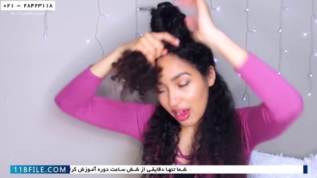 آموزش کراتین مو- آموزش صاف کردن مو 