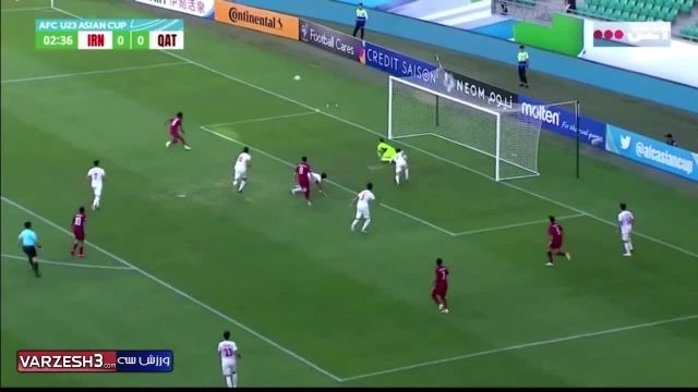 خلاصه بازی ایران 1 - قطر 1 (قهرمانی زیر 23 سال آسیا)