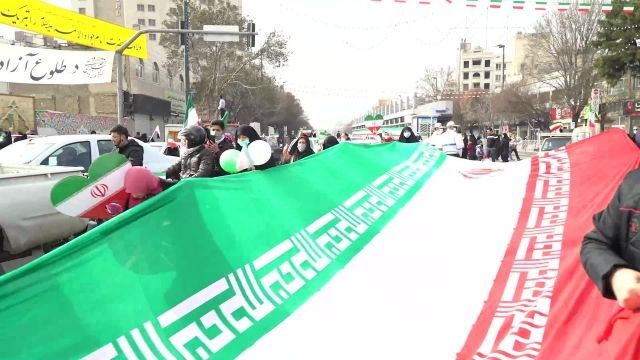 راپیمایی 22 بهمن 1400 در مشهد مقدس
