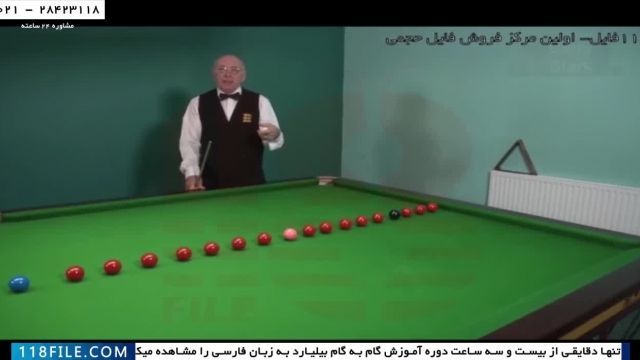 آموزش بیلیارد دوبله فارسی -  آموزش معمولی ترین روش برای کنترل توپ و چوب