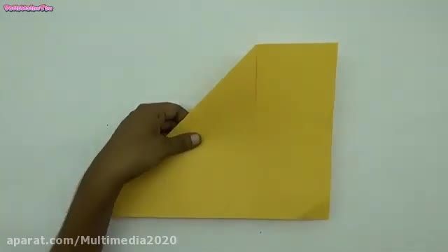 اوریگامی دلفین با کاغذ
