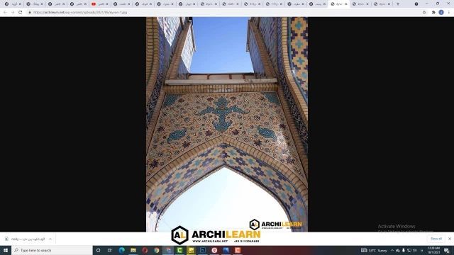 معرق کاشی و تاریخچه معرق کاری در ایران | گروه معماری سنتی آرچی لرن | قسمت دوم