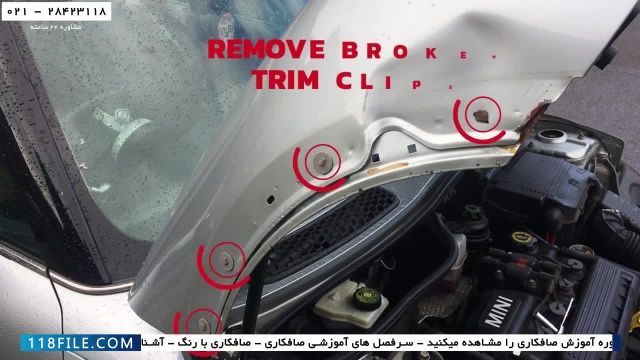 آموزش صافکاری-آموزش صافکاری خودرو در ایران-صافکاری گلگیر