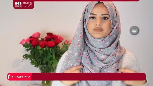 آموزش بستن شال و روسری - آموزش سبک آسان حجاب برای مبتدیان