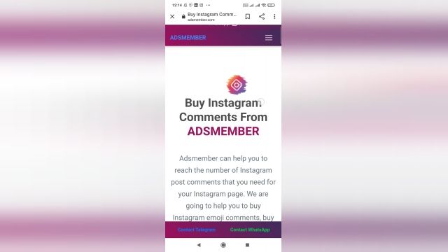 buy real Instagram comments cheap | Adsmember