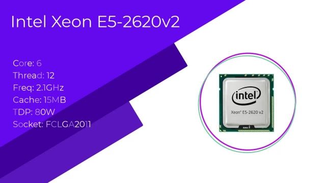 سی پی یو Intel Xeon E5-2620v2