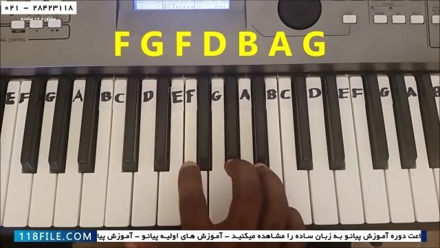 آموزش پیانو نوازی سریع - آموزش پیانو ایرانی - ( میزان نما یا کسر میزان )