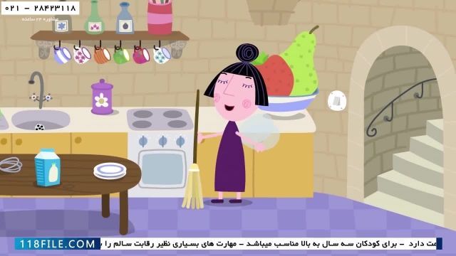 انیمیشن دنیای خیالی بن و هالی-زبان انگلیسی کودکان-( قسمت 3 _ فصل سوم )