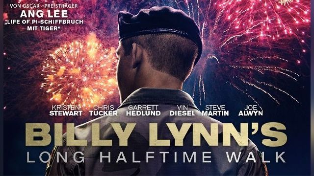 فیلم راهپیمایی طولانی بیلی لین بین دو نیمه Billy Lynn's Long Halftime Walk 2016-