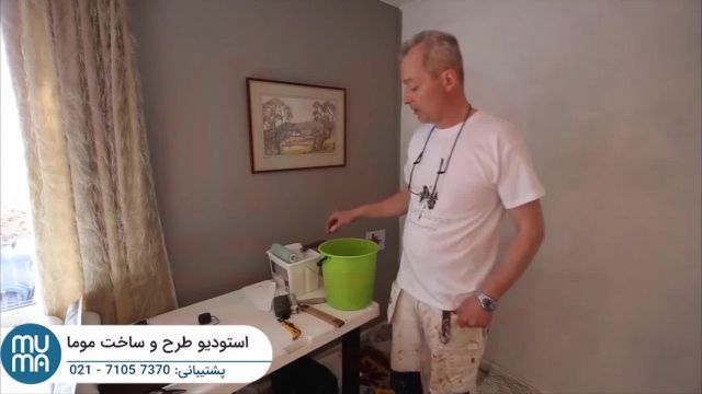 آموزش گام به گام نصب کاغذ دیواری - تزئینات داخلی
