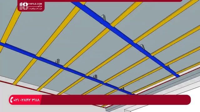 آموزش کناف سقف - قسمت اول نصب سقف کاذب کناف