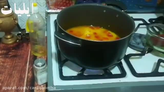 طرز پخت دمپختک گوجه ساده و سالم 