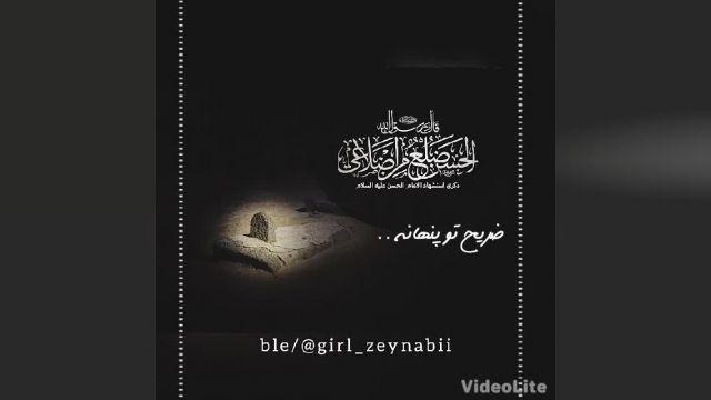 سلام سینه شعله ور شده / جگر سوخته / پیکر تیر باران شده / سلام حسن جانم /