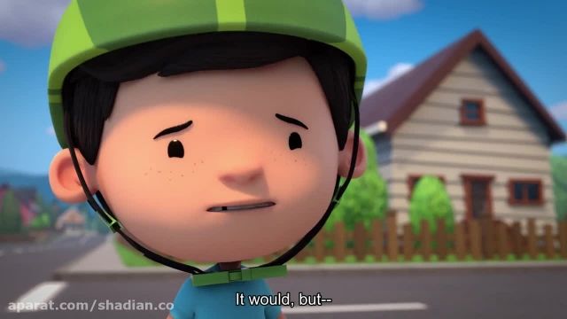 انیمیشن سلام نینجا - دوچرخه 