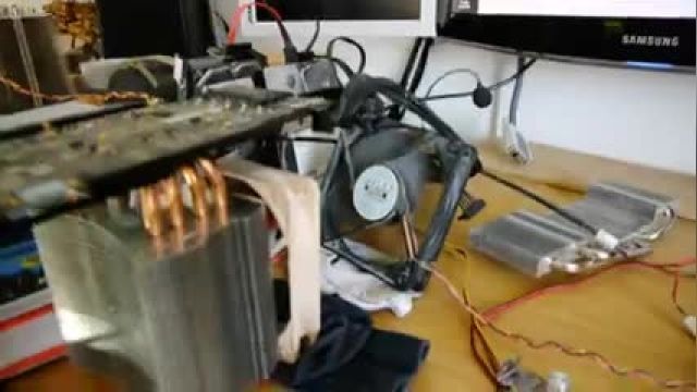 خنک کننده CPU در GPU (دمای داخلی!)