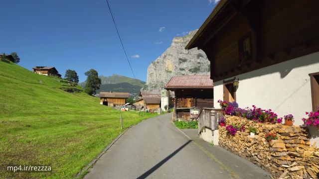 کلیپ بسیار زیبا و دیدنی از شهر Gimmelwald سوئیس
