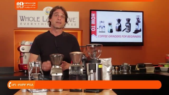 آموزش تعمیر اسپرسوساز | نحوه ی انتخاب آسیاب قهوه برای مبتدیان