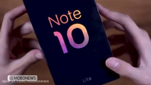 Xiaomi Mi Note 10 Lite Unboxing - آنباکس شیائومی می نوت 10 لایت