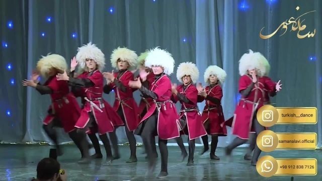 کلاس رقص آذربایجانی در الهیه/موسسه سامان علوی