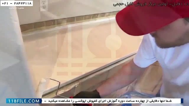 آموزش اپوکسی- آموزش اپوکسی-اپوکسی متالیک سفید ،نقره ای و قهوه ای