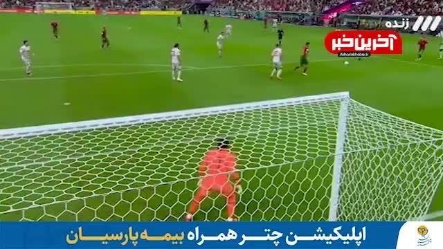 خلاصه بازی پرتغال 6 - سوئیس 1 همراه با گزارش فارسی 