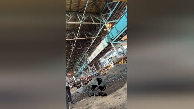 بازدید مهندس سوری از کارخانه ذوب اهن 