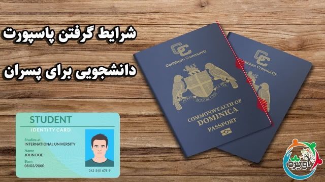 شرایط گرفتن پاسپورت دانشجویی برای پسران