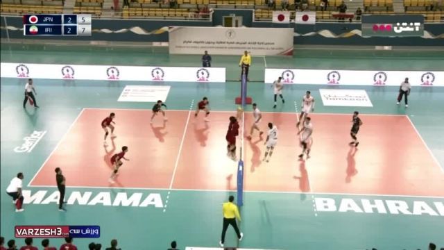  خلاصه والیبال ایران 3 - ژاپن 2 |رقابتهای قهرمانی جوانان زیر 20 سال آسیا 2022 