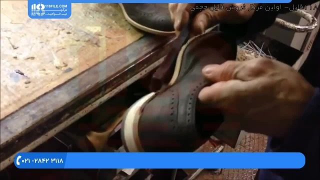 آموزش دوخت کفش چرم - کفش چرمی دست ساز 