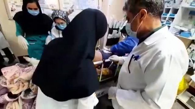 حادثه قطار مشهد به یزد | اولین ویدیو امدادرسانی به مصدومان حادثه | فیلم